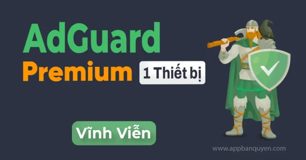 Adguard Premium 1 Thiết Bị